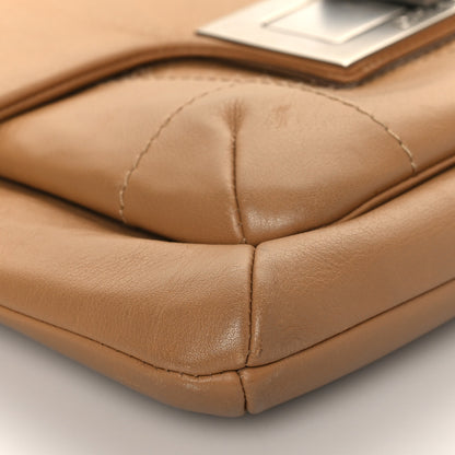 Chanel Lambskin Mademoiselle Chocolate Bar Shoulder Bag Beige 9 of 12