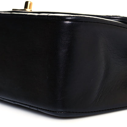Chanel Lambskin Quilted Small Single Flap Black 9 of 11