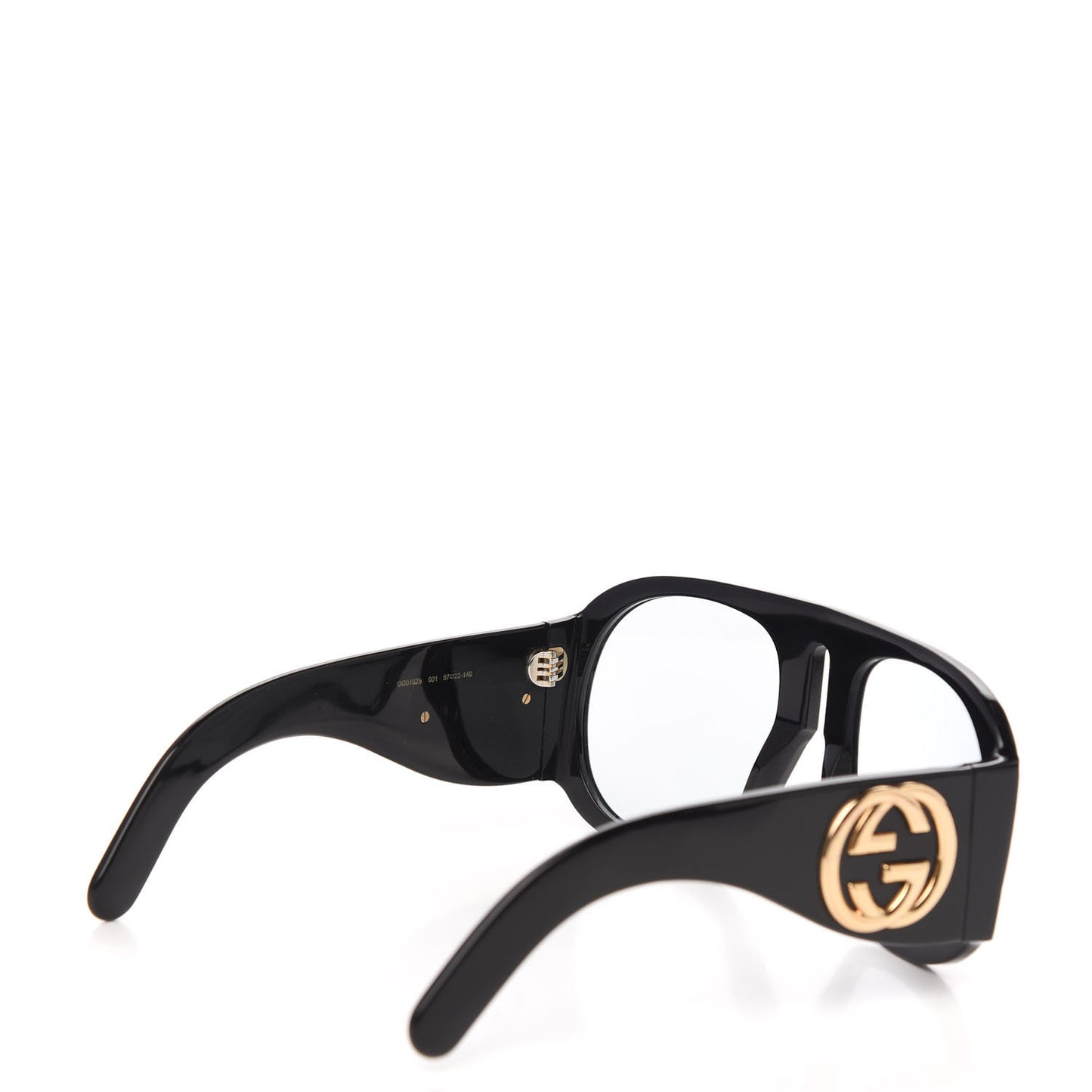 Oversized Aviator Sunglasses GG0152S Black