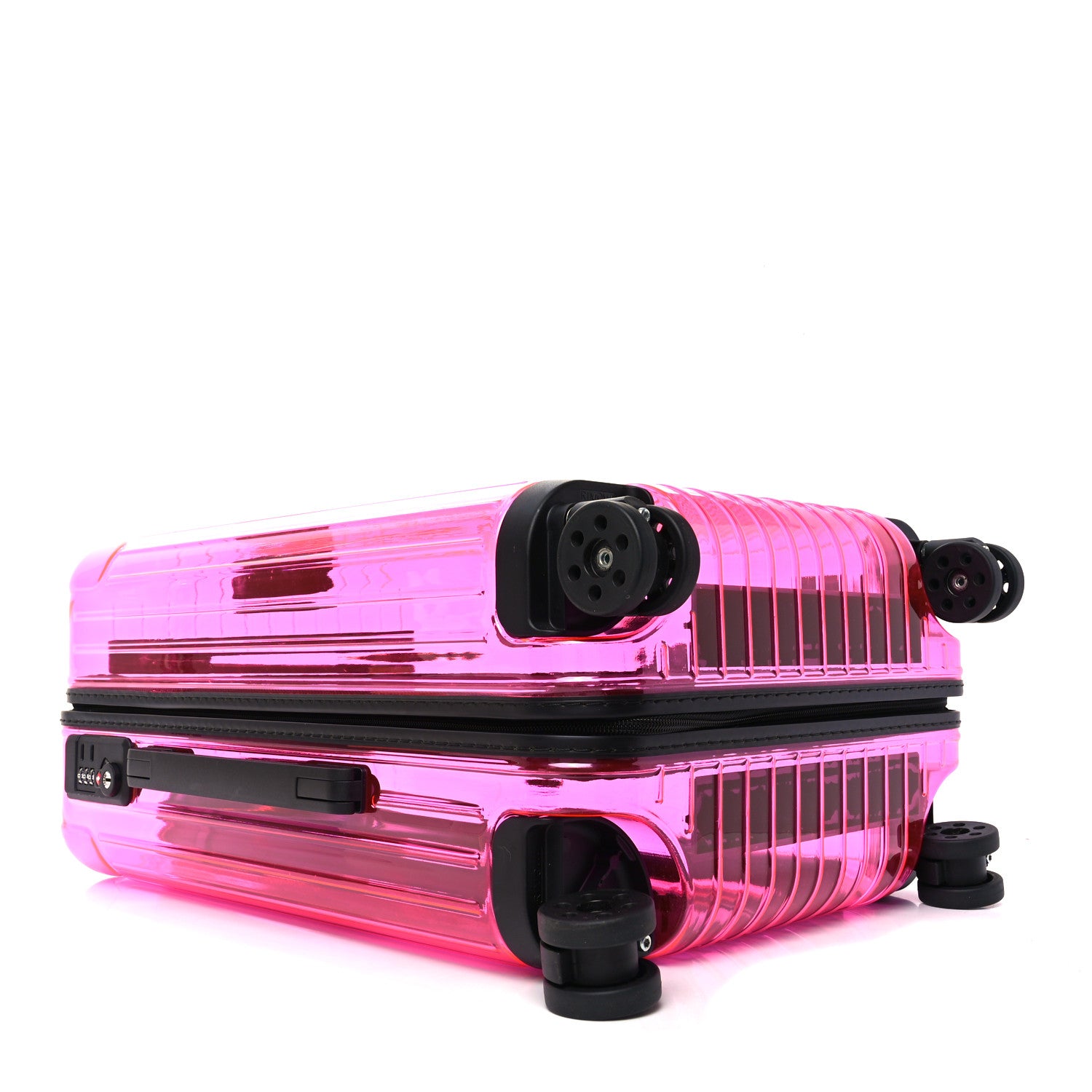 Rimowa Transparent Polycarbonate Essential Cabin Neon Pink 1770838
