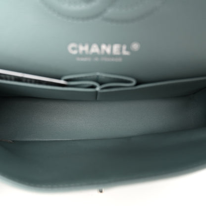 Chanel Caviar Quilted Small Double Flap Light Blue 5 of 10