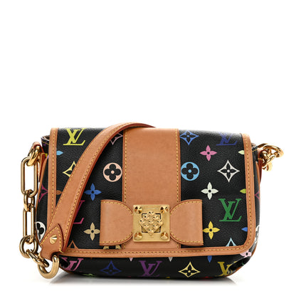 Louis Vuitton Monogram Multicolor Patti Black 1 of 9