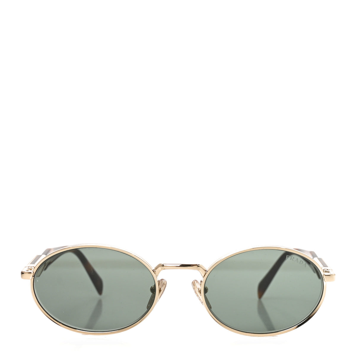 Prada Metal Sunglasses SPR65Z Tortoise Gold 2 of 7