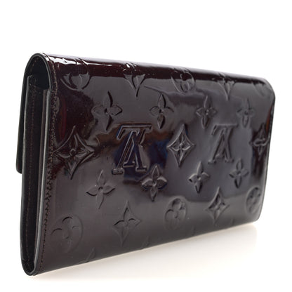 Louis Vuitton Vernis Sarah Wallet Amarante 3 of 6