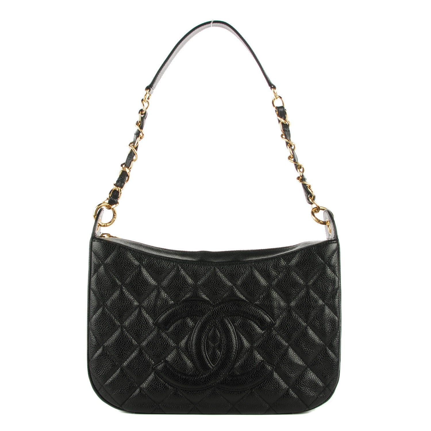 Chanel Caviar Quilted Hobo Black 1 of 7