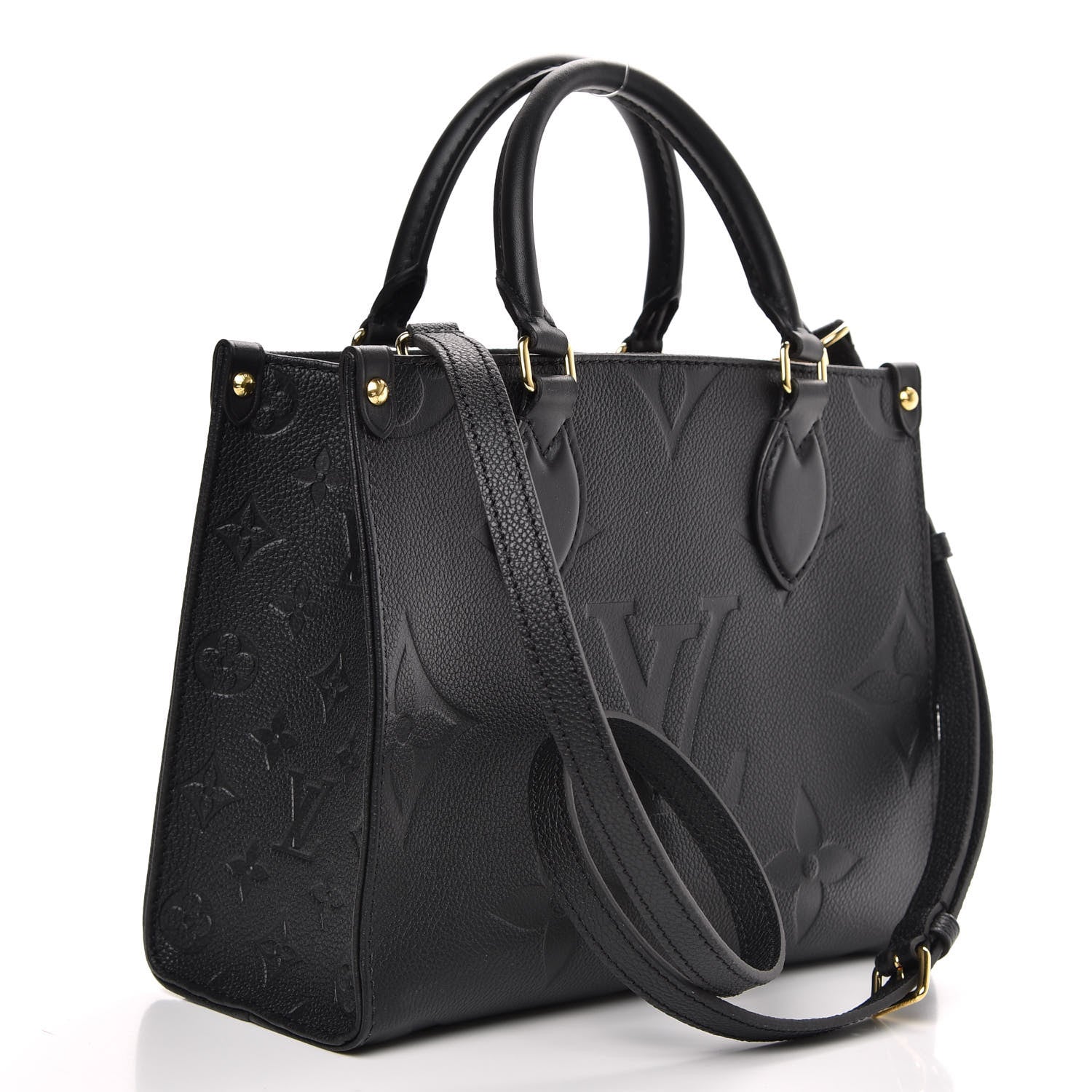 Louis Vuitton Empreinte Monogram Giant Onthego PM Black 3 of 9