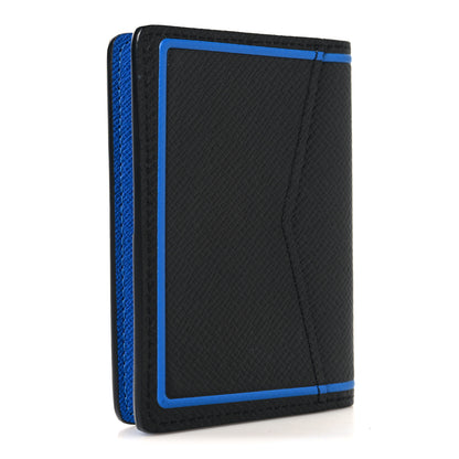 Louis Vuitton Taiga Pocket Organizer Black Blue 3 of 7