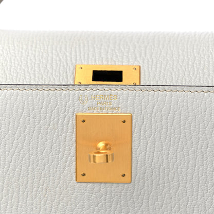 Hermes Chevre Mysore Kelly Sellier 28 Gris Tourterelle Beton 6 of 18