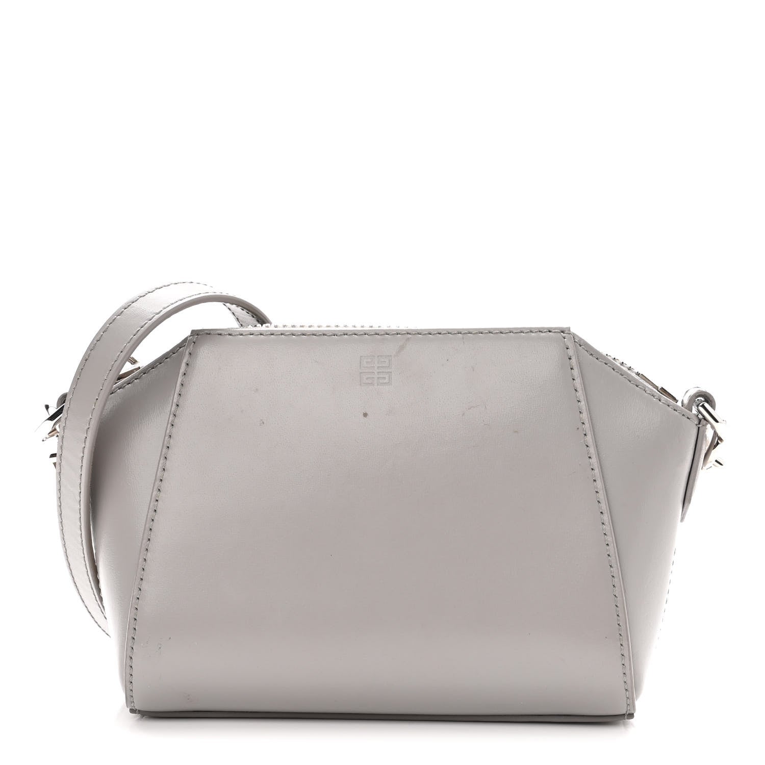 Givenchy Smooth Calfskin Nano Antigona Grey 1 of 10