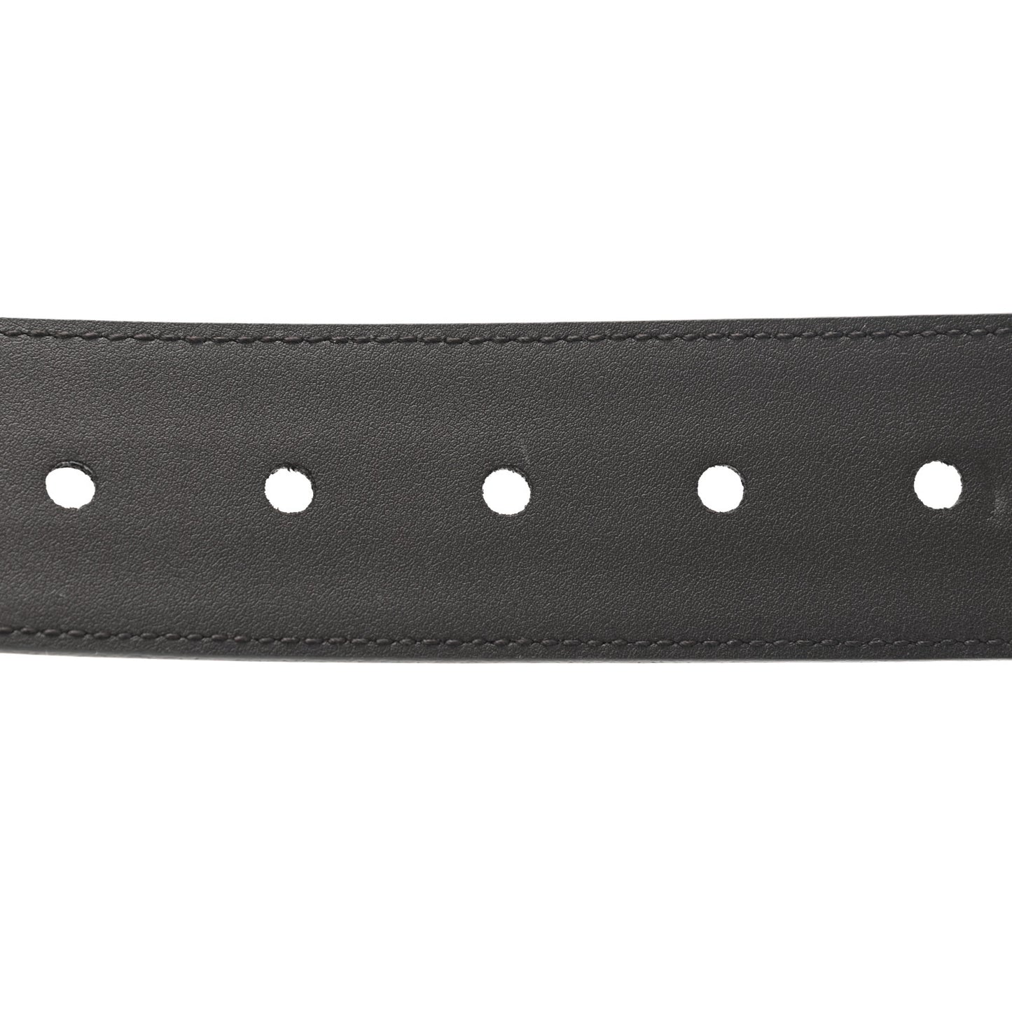 Monogram Dollar Calfskin 40mm Belt 105 42 Beige Ebony Testa di Moro