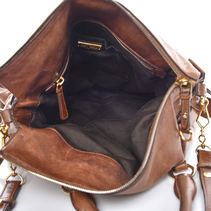 Miu Miu Vitello Lux Medium Bow Bag Palissandro 5 of 12