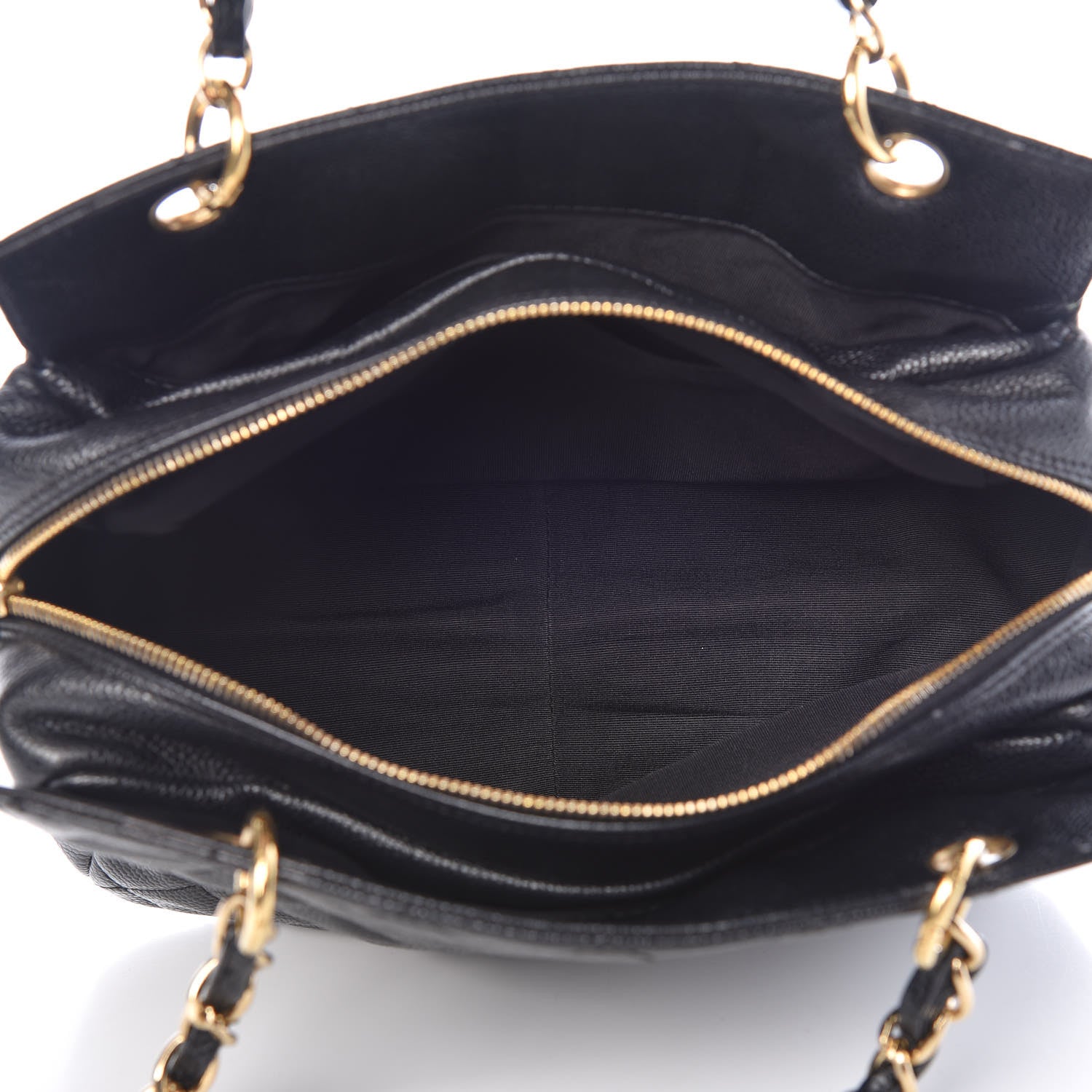 Chanel Caviar Quilted Petit Timeless Tote PTT Black 7 of 8