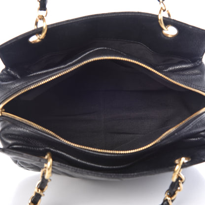 Chanel Caviar Quilted Petit Timeless Tote PTT Black 7 of 8