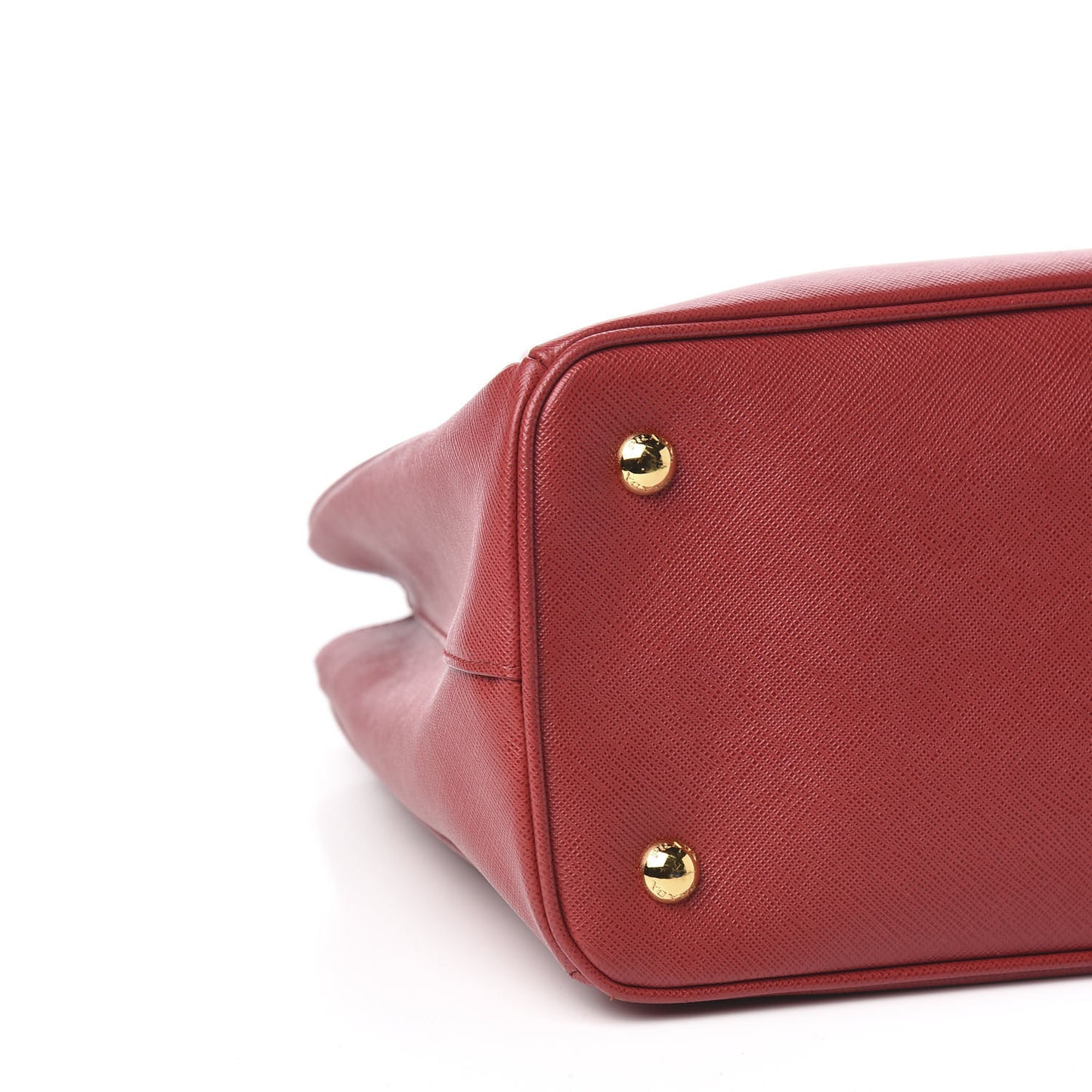 Saffiano Lux Medium Tote Fuoco