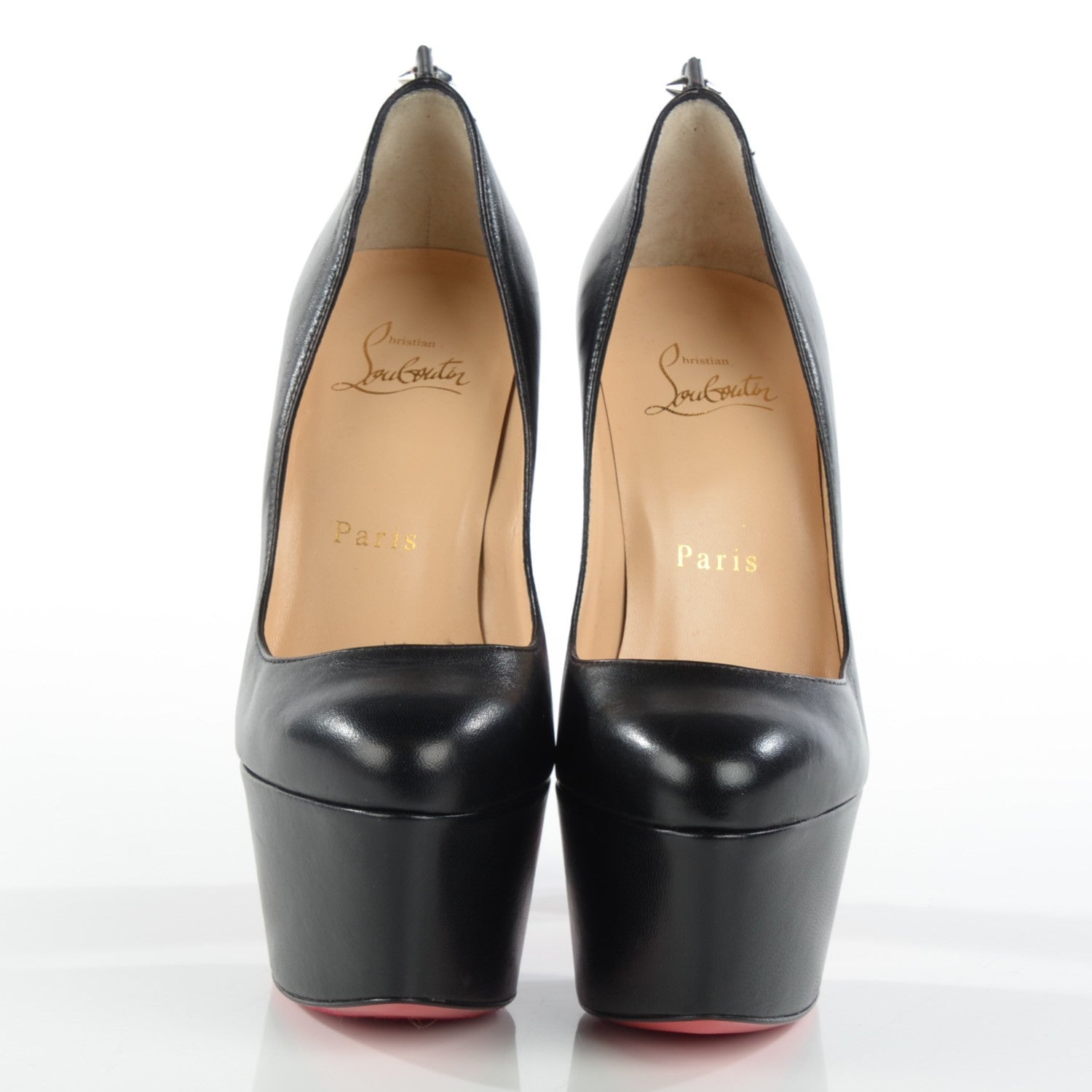 Christian Louboutin Nappa Electropump 160 Platform Pumps 35.5 Black 2 of 8