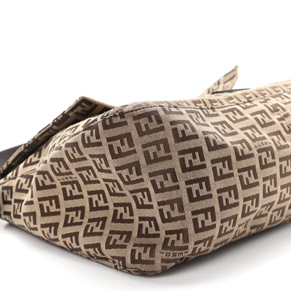 Fendi Zucchino Mama Baguette Brown 8 of 10
