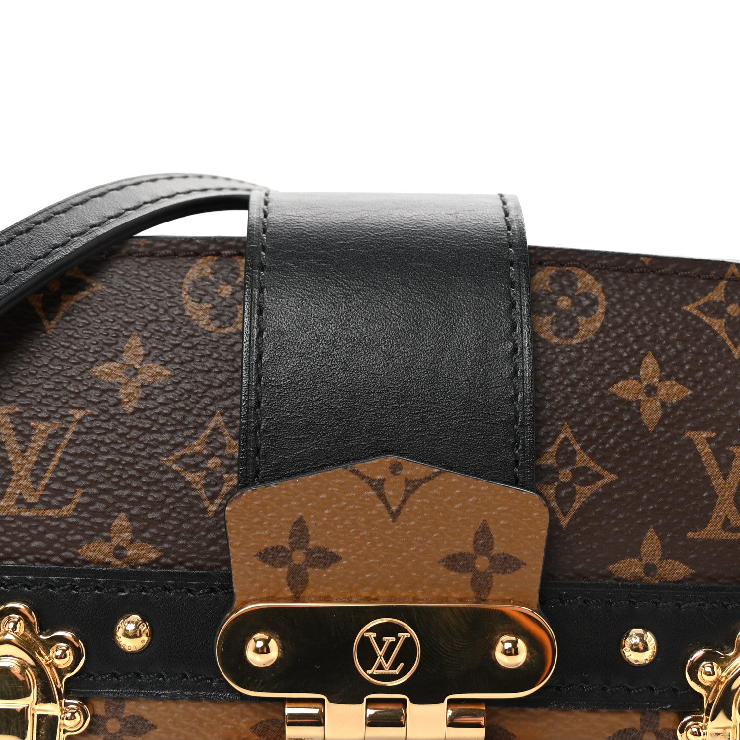 Louis Vuitton Reverse Monogram Trunk Clutch 7 of 9
