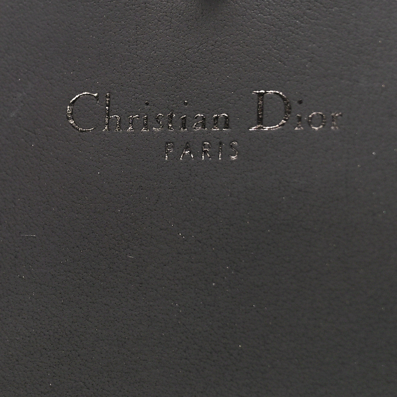 Christian Dior Ultra Matte Calfskin Studded Diorama Croisiere Chain Wallet Black 6 of 11