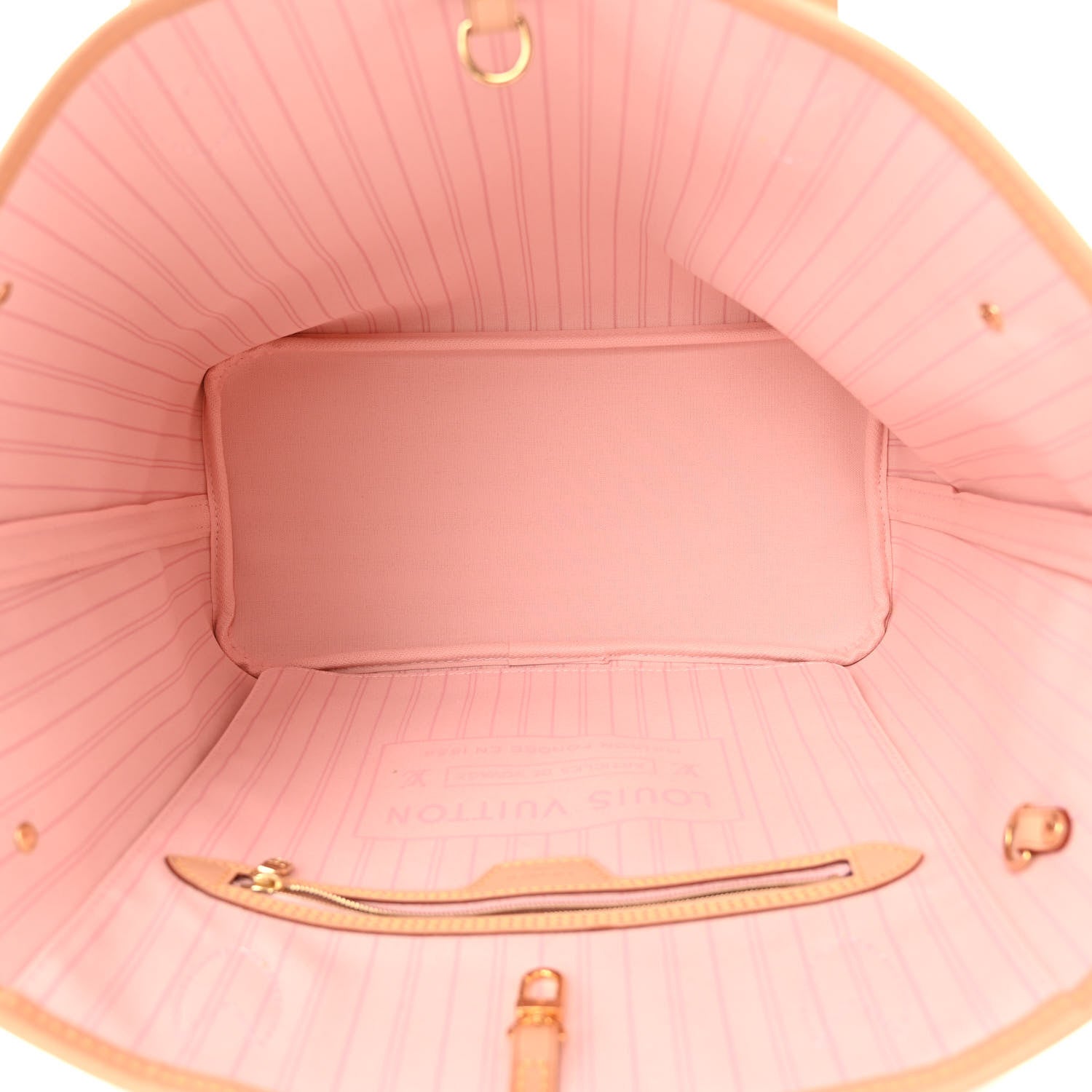 Louis Vuitton Damier Azur Neo Neverfull MM Rose Ballerine 5 of 9