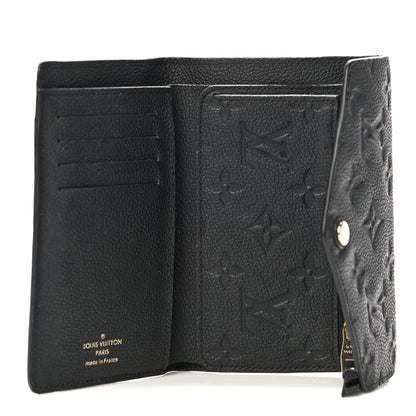 Louis Vuitton Empreinte Compact Curieuse Wallet Black 5 of 15
