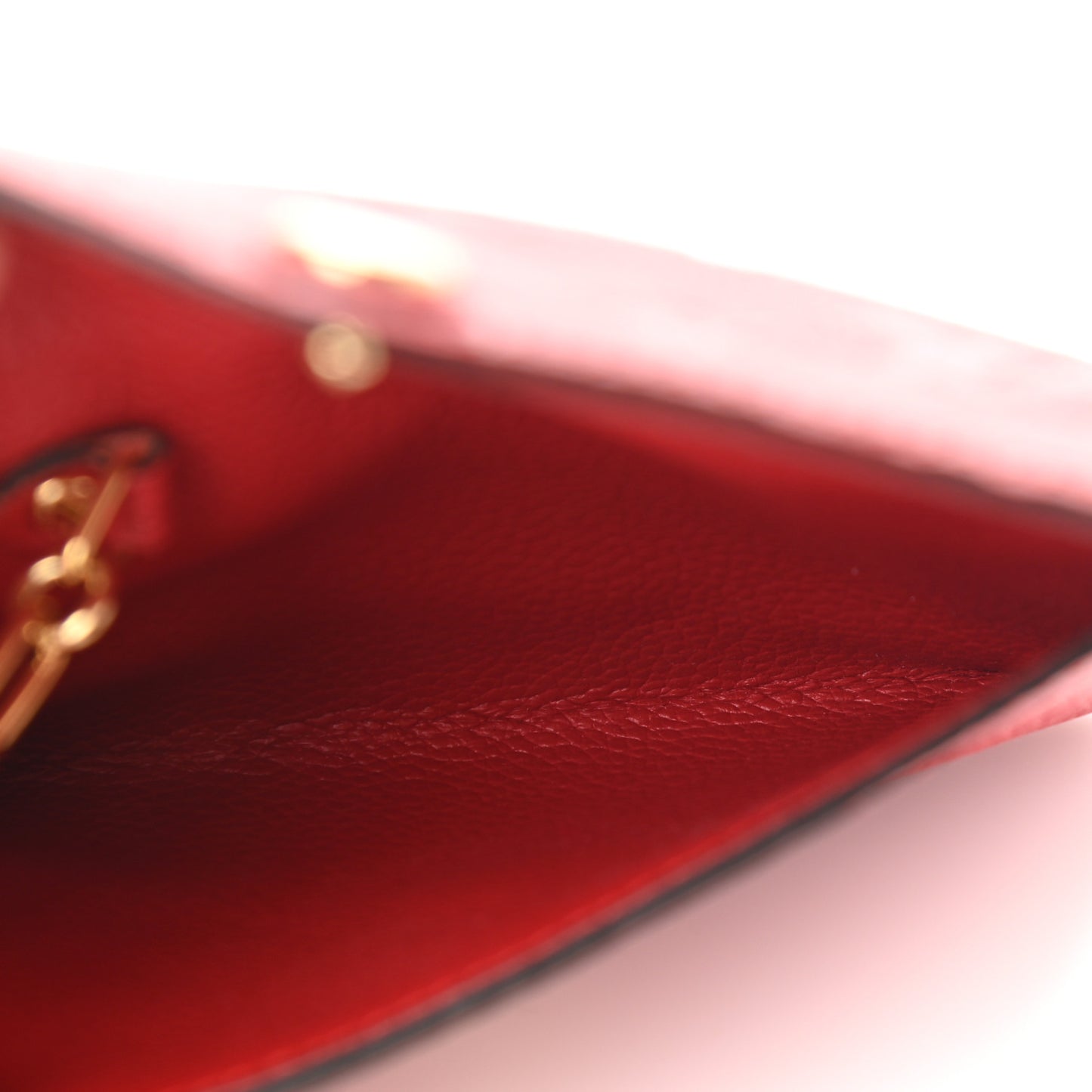 Empreinte Key Pouch Cherry