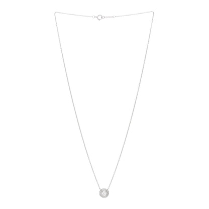 Tiffany Platinum Diamond Soleste Pendant Necklace 3 of 6
