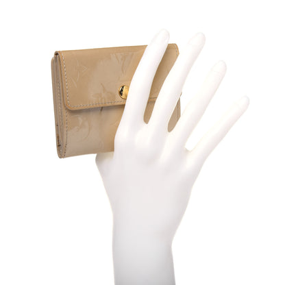 Louis Vuitton Vernis Ludlow Wallet Beige 2 of 18