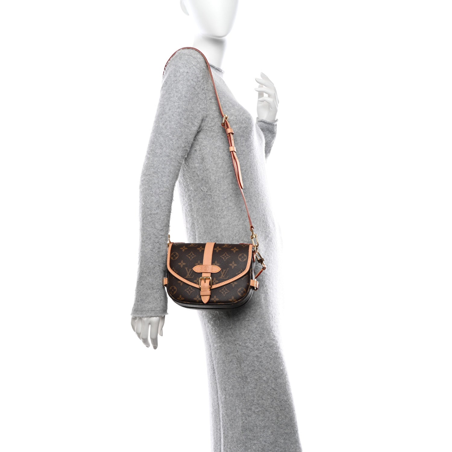 Louis Vuitton Monogram Saumur BB 2 of 9