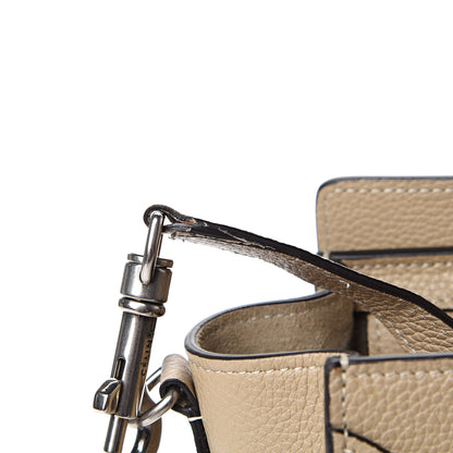 Celine Drummed Calfskin Nano Luggage Dune 11 of 11