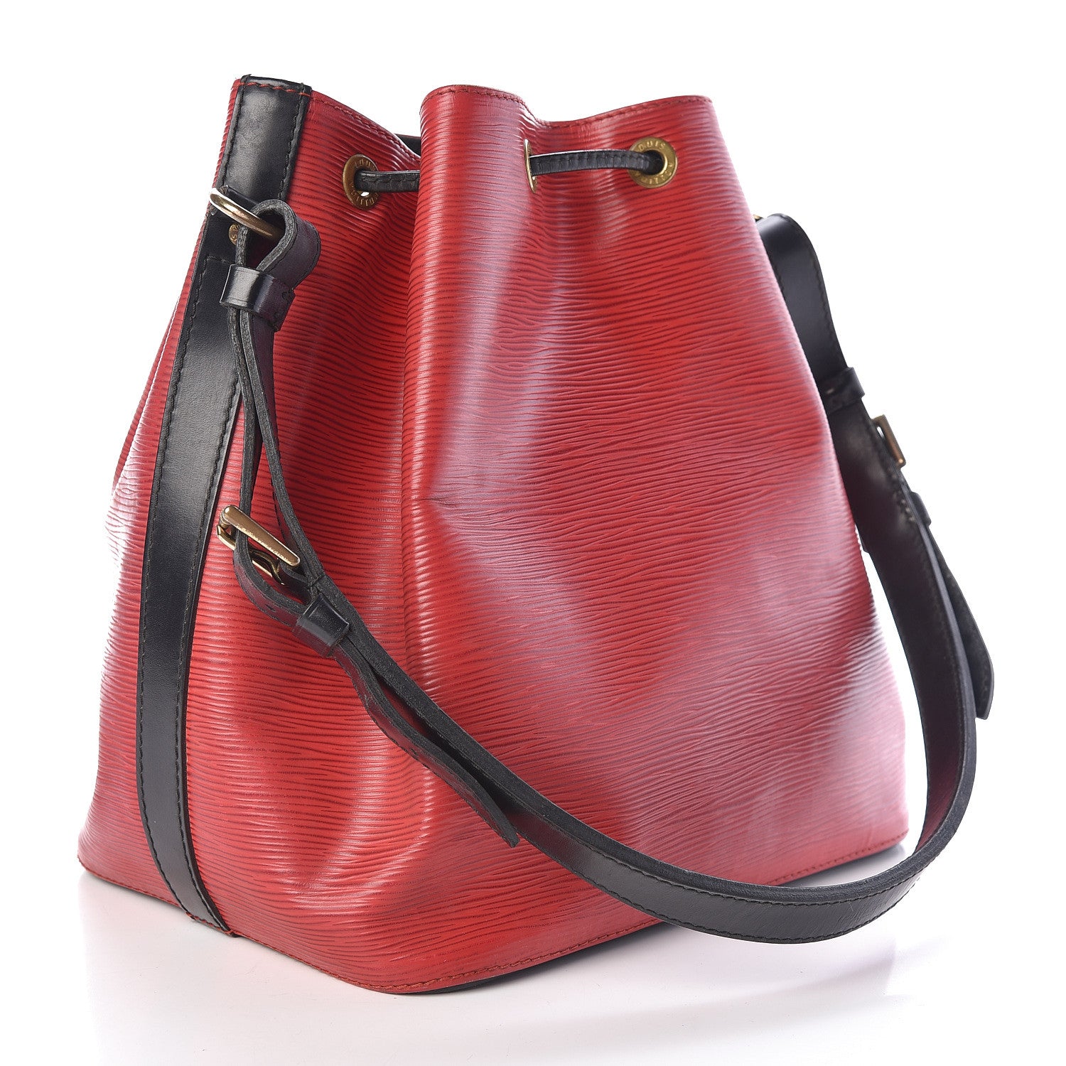 Louis Vuitton Epi Petit Noe Red Black 3 of 11