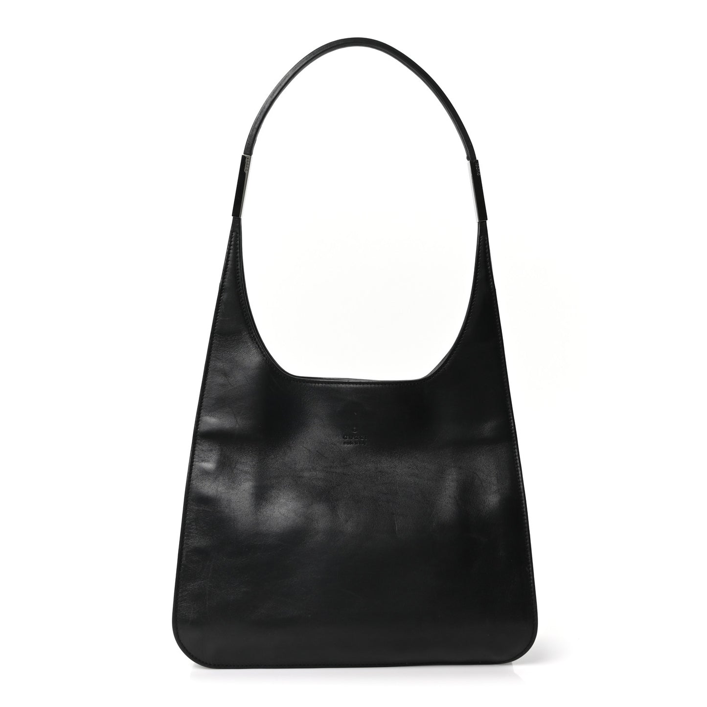 Calfskin Hobo Bag Black