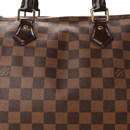 Louis Vuitton Damier Ebene Speedy Bandouliere 35 8 of 17