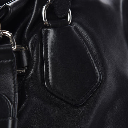 Prada Soft Calf Tote Black 10 of 11