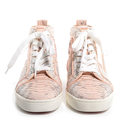 Christian Louboutin Python Degrade Louis Orlato Sneakers 36 Poudre 2 of 6