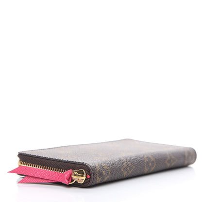 Louis Vuitton Monogram Clemence Wallet Fuchsia 4 of 7
