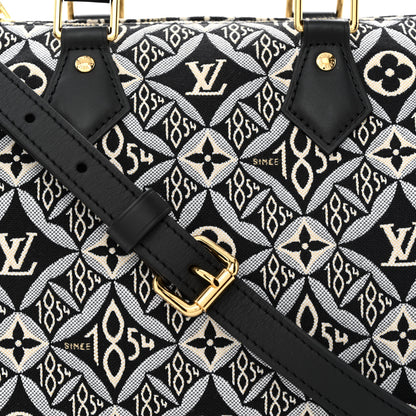Louis Vuitton Jacquard Since 1854 Speedy Bandouliere 25 Grey 8 of 10