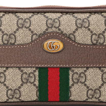 Gucci GG Supreme Monogram Web Ophidia Belted iPhone Case 85 34 Dark Brown 9 of 14