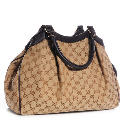 Gucci Monogram Medium Sukey Tote Brown 3 of 7