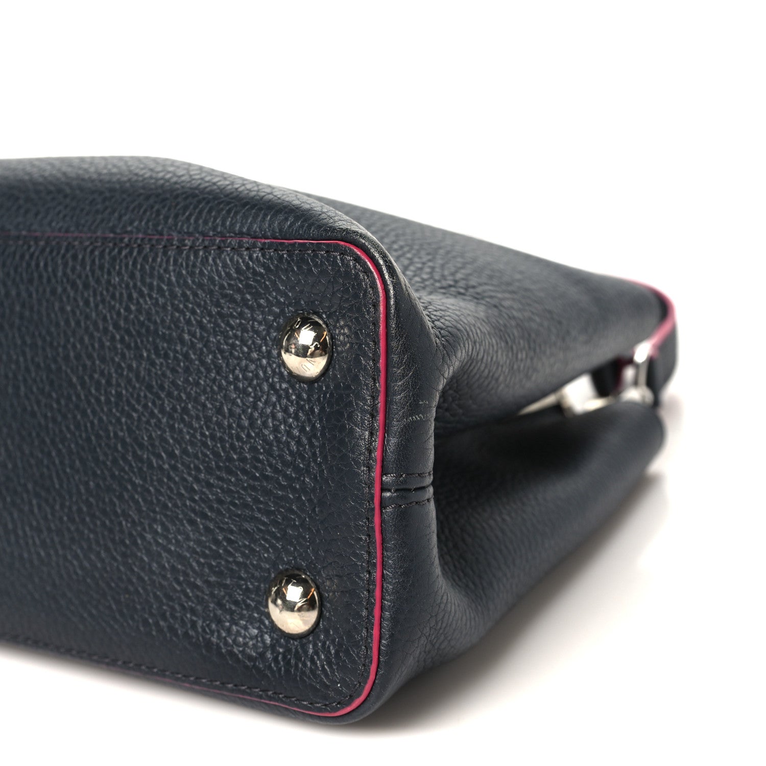 Louis Vuitton Taurillon Capucines PM Cobalt Fuchsia Cobalt Fuchsia 9 of 9
