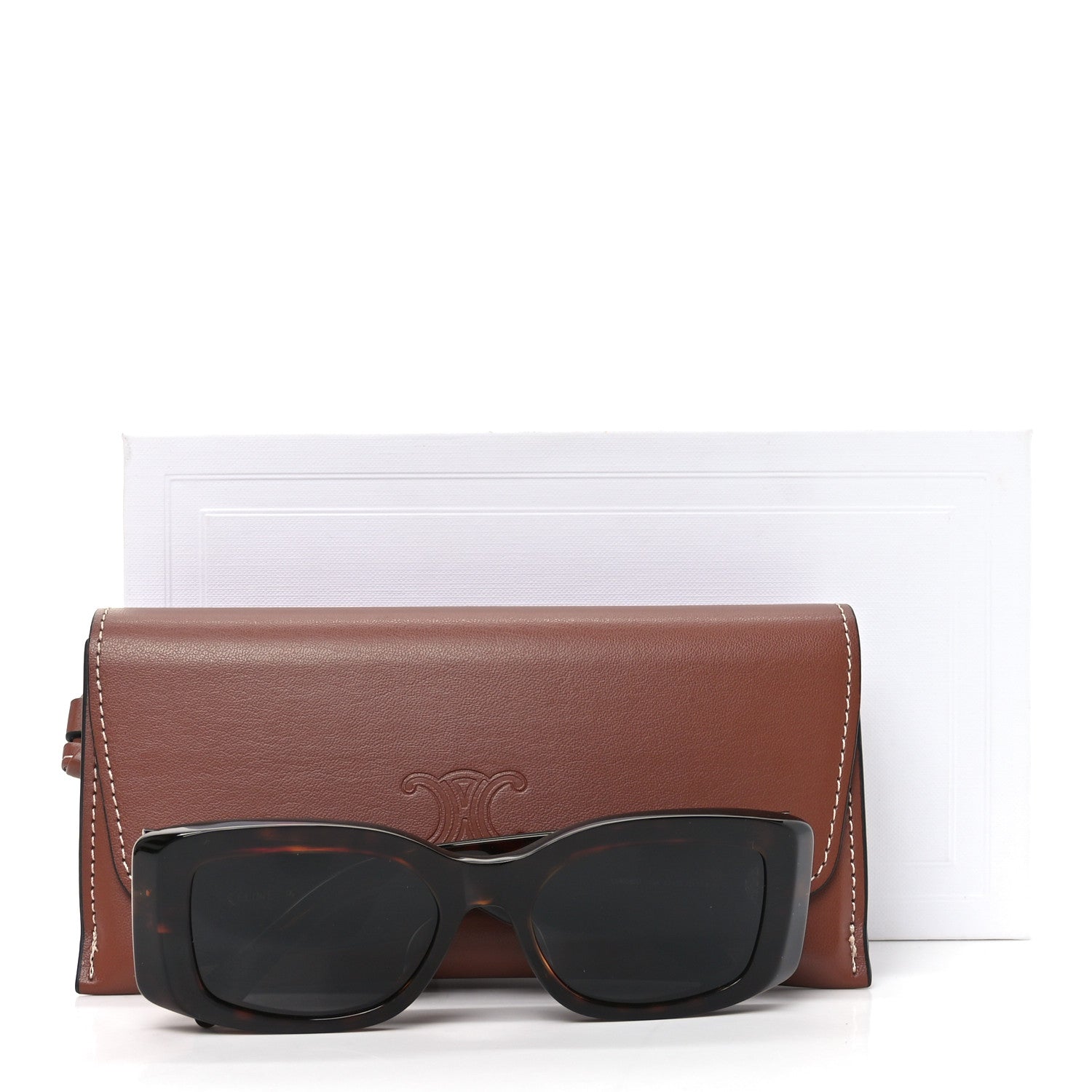Celine Acetate Triomphe XL 01 Sunglasses CL40282U Tortoise 1765103