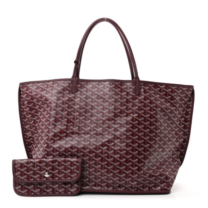 Goyard Goyardine Reversible Anjou GM Burgundy 4 of 20