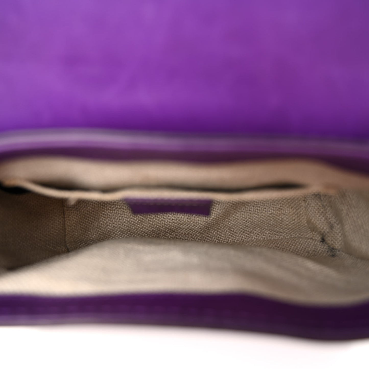 Calfskin Small Snaffle Bit Shoulder Bag Purple