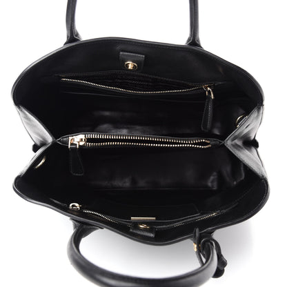 Prada Saffiano Cuir Open Promenade Tote Black 5 of 15