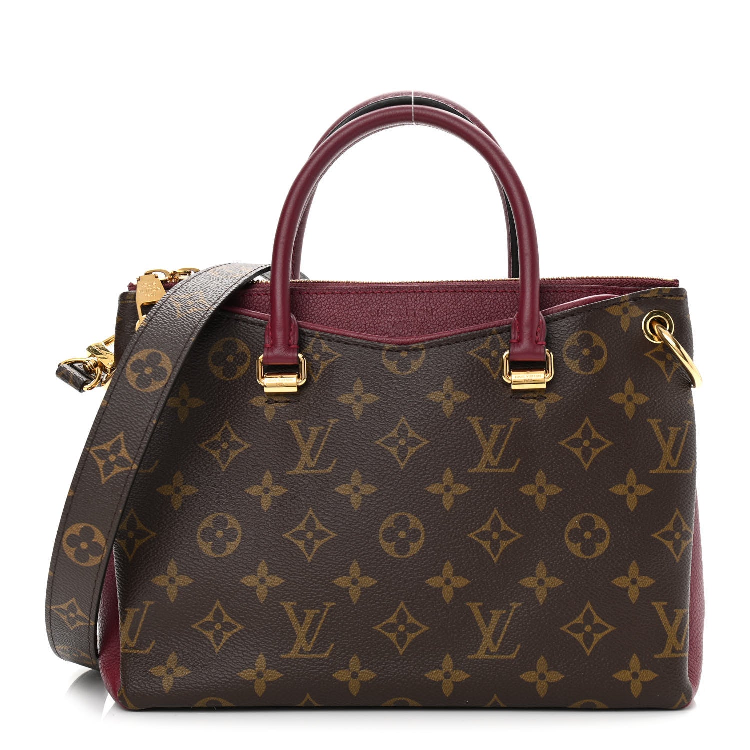 Louis Vuitton Monogram Pallas Full BB Raisin 1 of 10