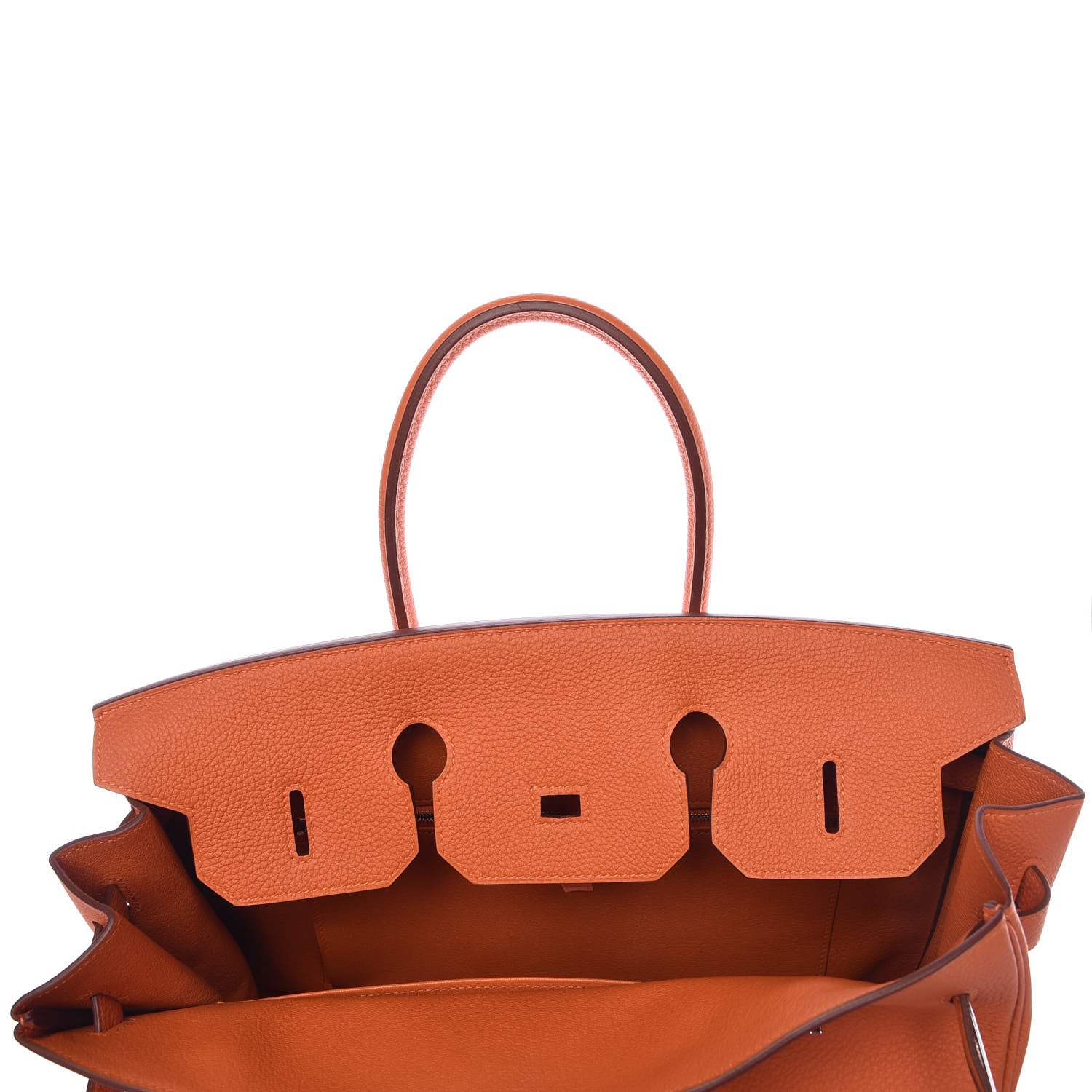 Hermes Togo Birkin 35 Orange 8 of 37