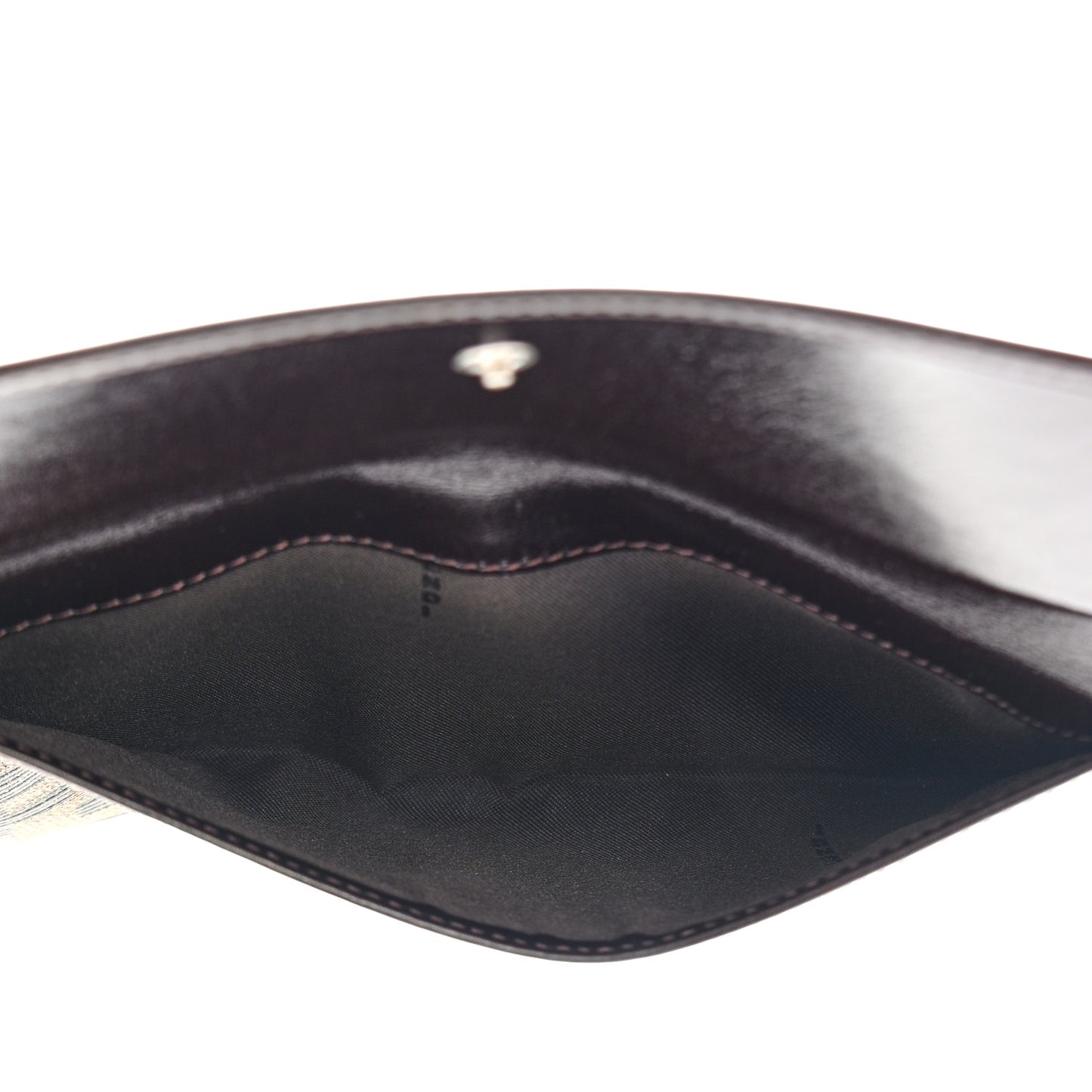 Zucca Calfskin Continental Flap Wallet Tobacco