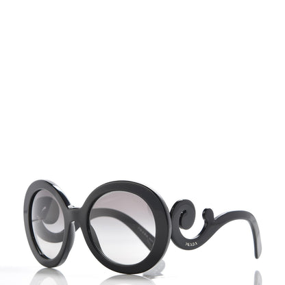Prada Baroque Sunglasses SPR 27N Black 1 of 7