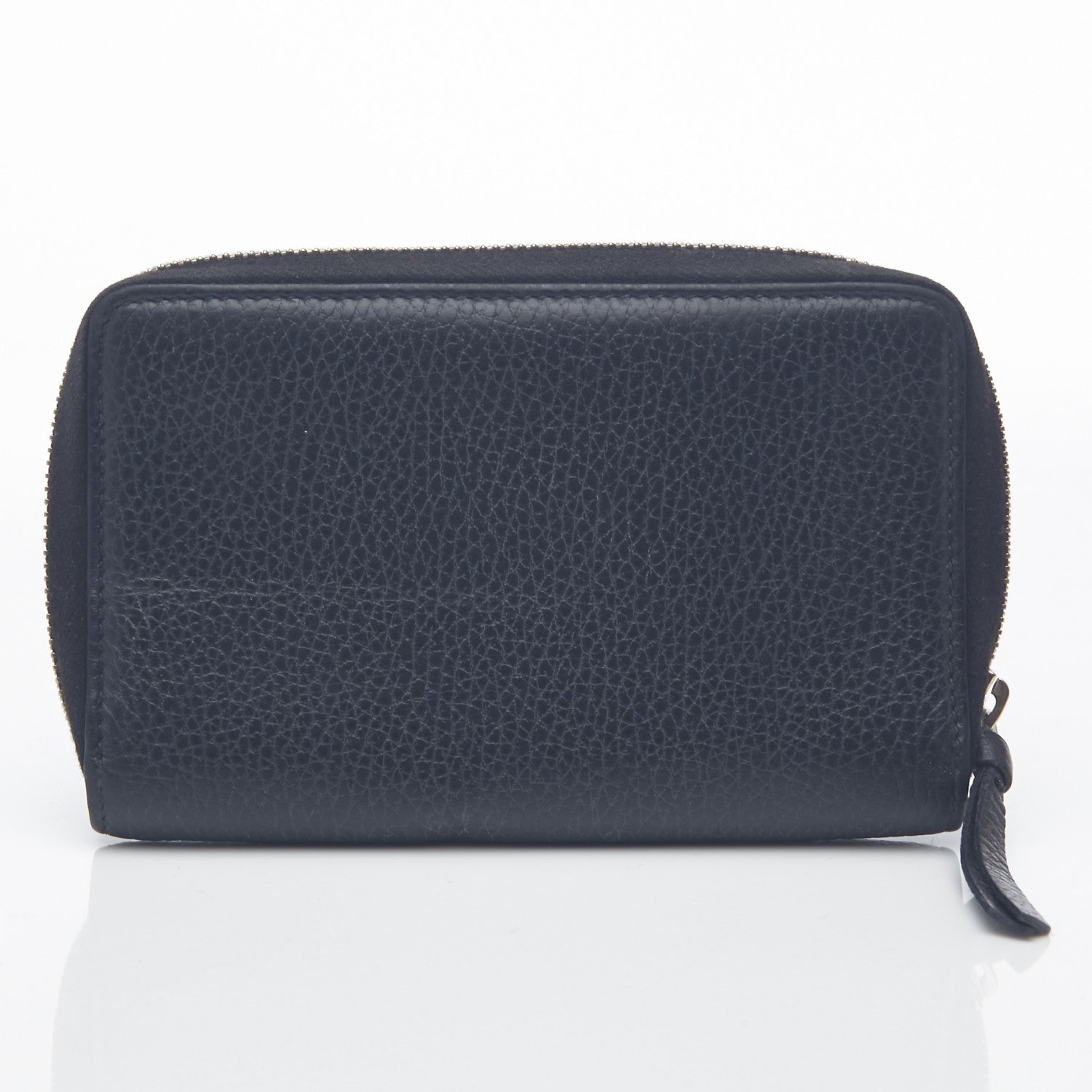 Gucci Dollar Calfskin Medium Swing Zip Around Wallet Blue 6 of 9