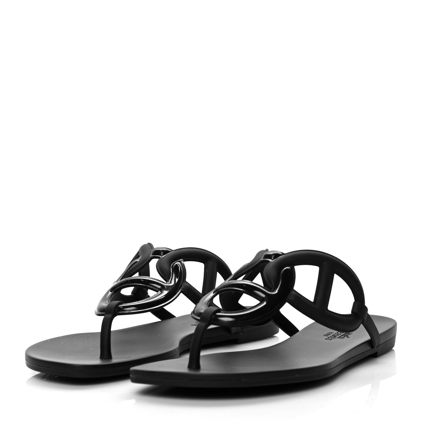 Rubber Womens Egerie Sandals 38 Black
