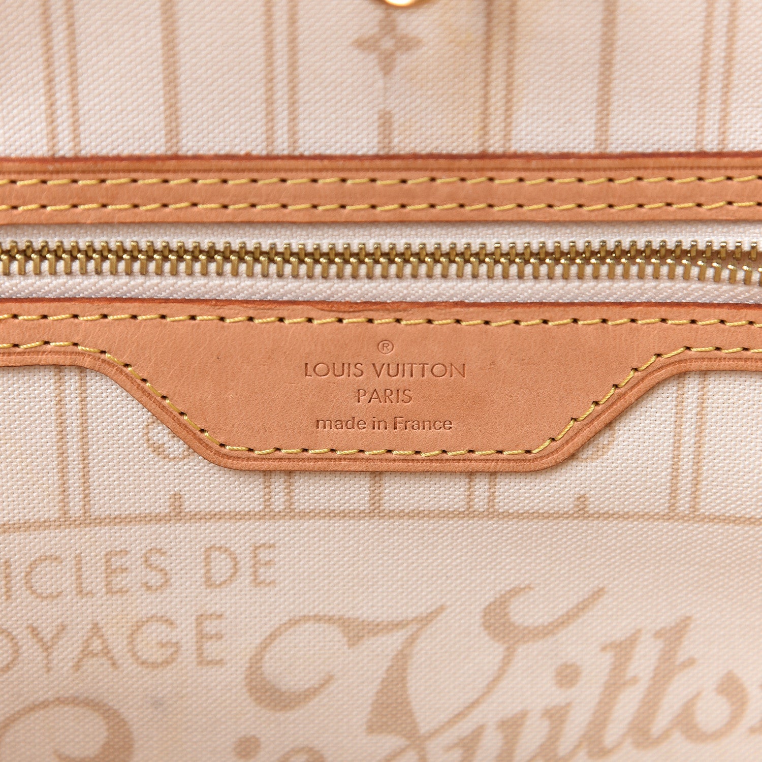 Louis Vuitton Damier Azur Neverfull PM 6 of 27
